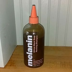 Melanin African Black Soap Shampoo